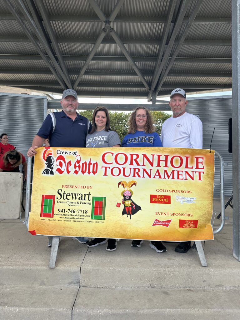 hernando de soto historical society corn hole tournament